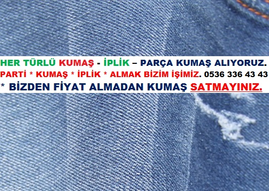 Parti Denim Kumaş. 